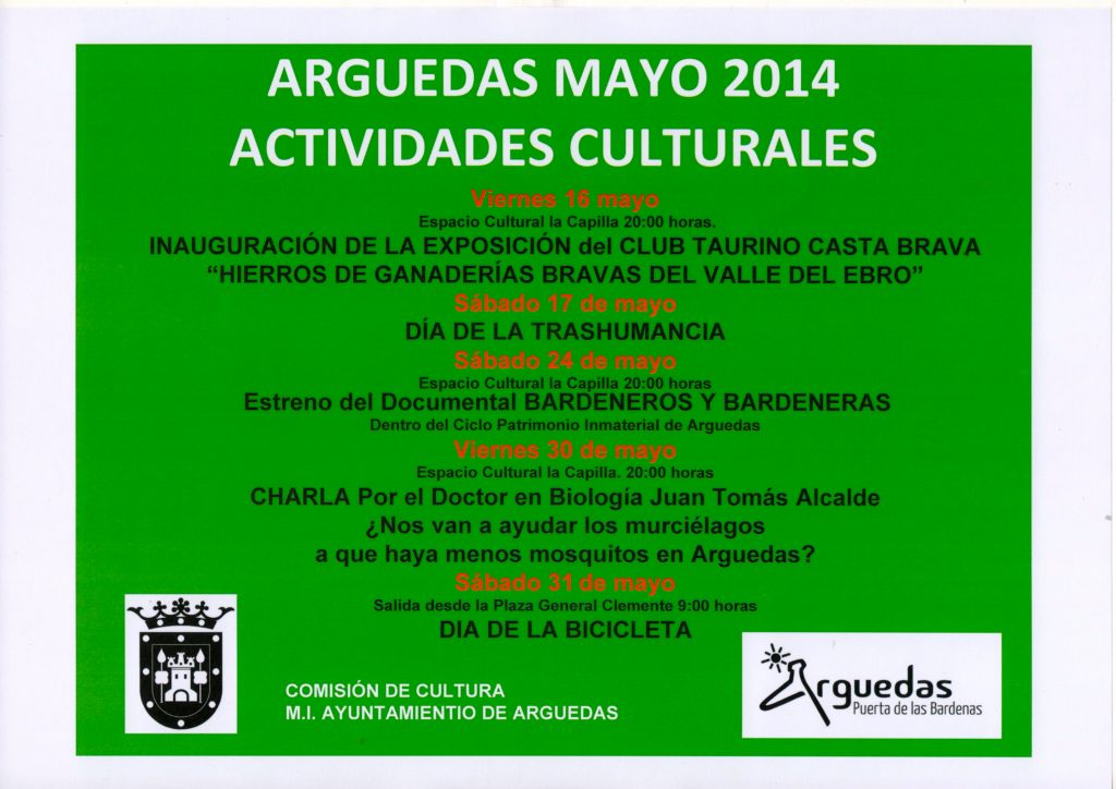 Mayo 2014 Cultura